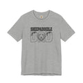 Sheepadoodle Dad Shirt Vintage Retro Dog Owner Tee Gift Present