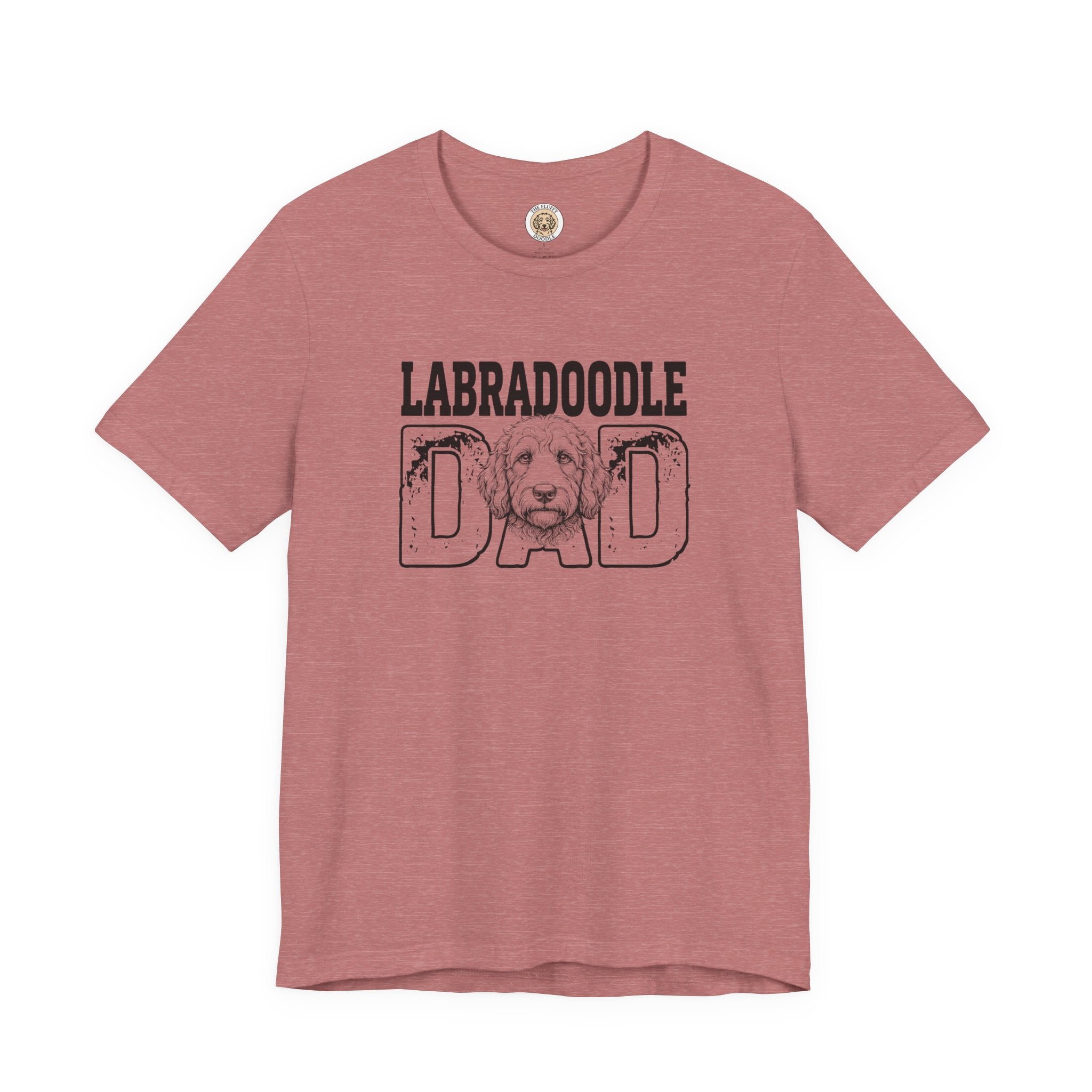 Labradoodle Dad Shirt Gift Custom Dog Owner Apparel Retro Funny Tee