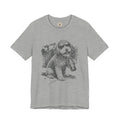 Schnoodle Drinking Beer Dog in Sunglasses Urban Nightlife Tee