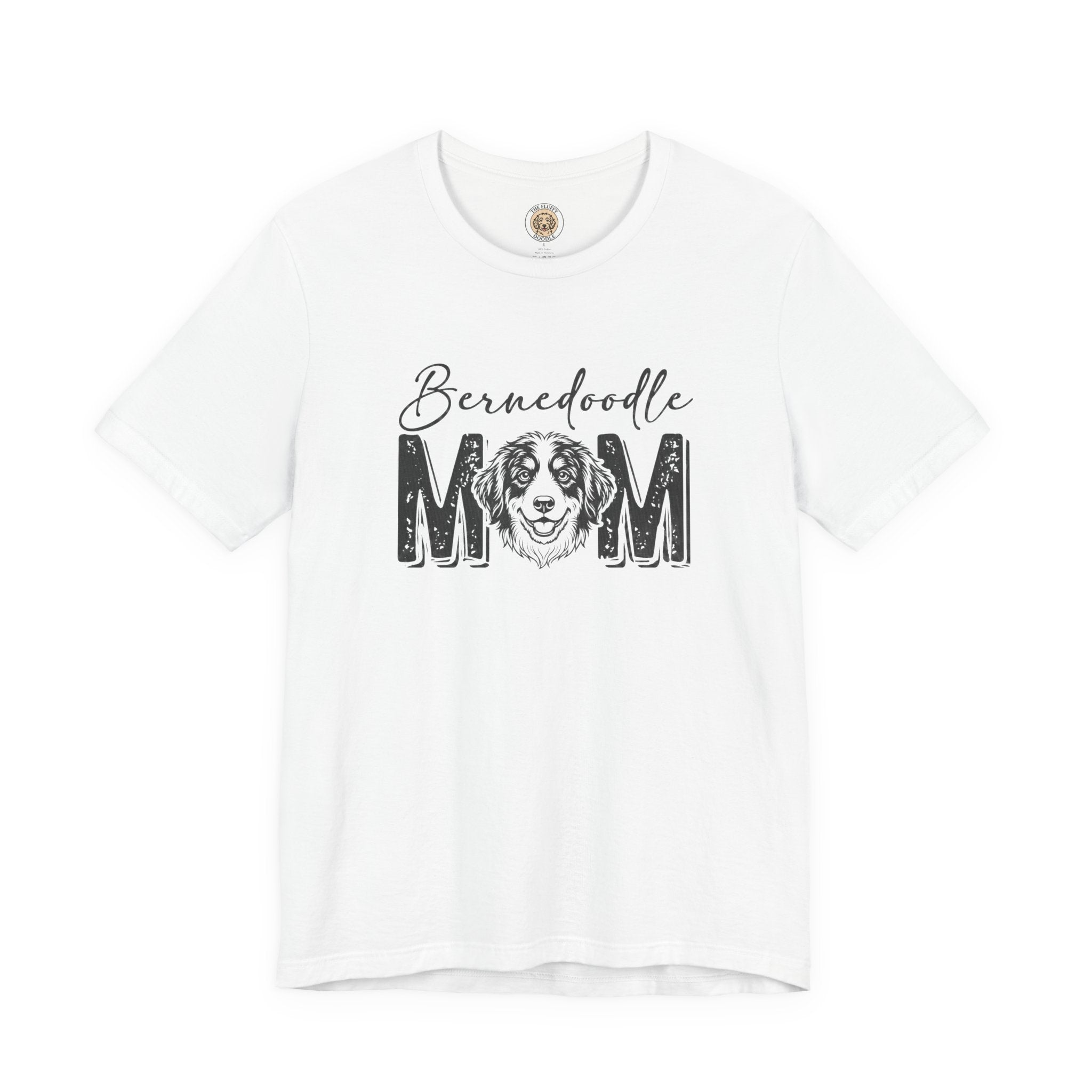 Bernedoodle Mom T-Shirt - Cute Bernese Poodle Mix Dog Lover Apparel
