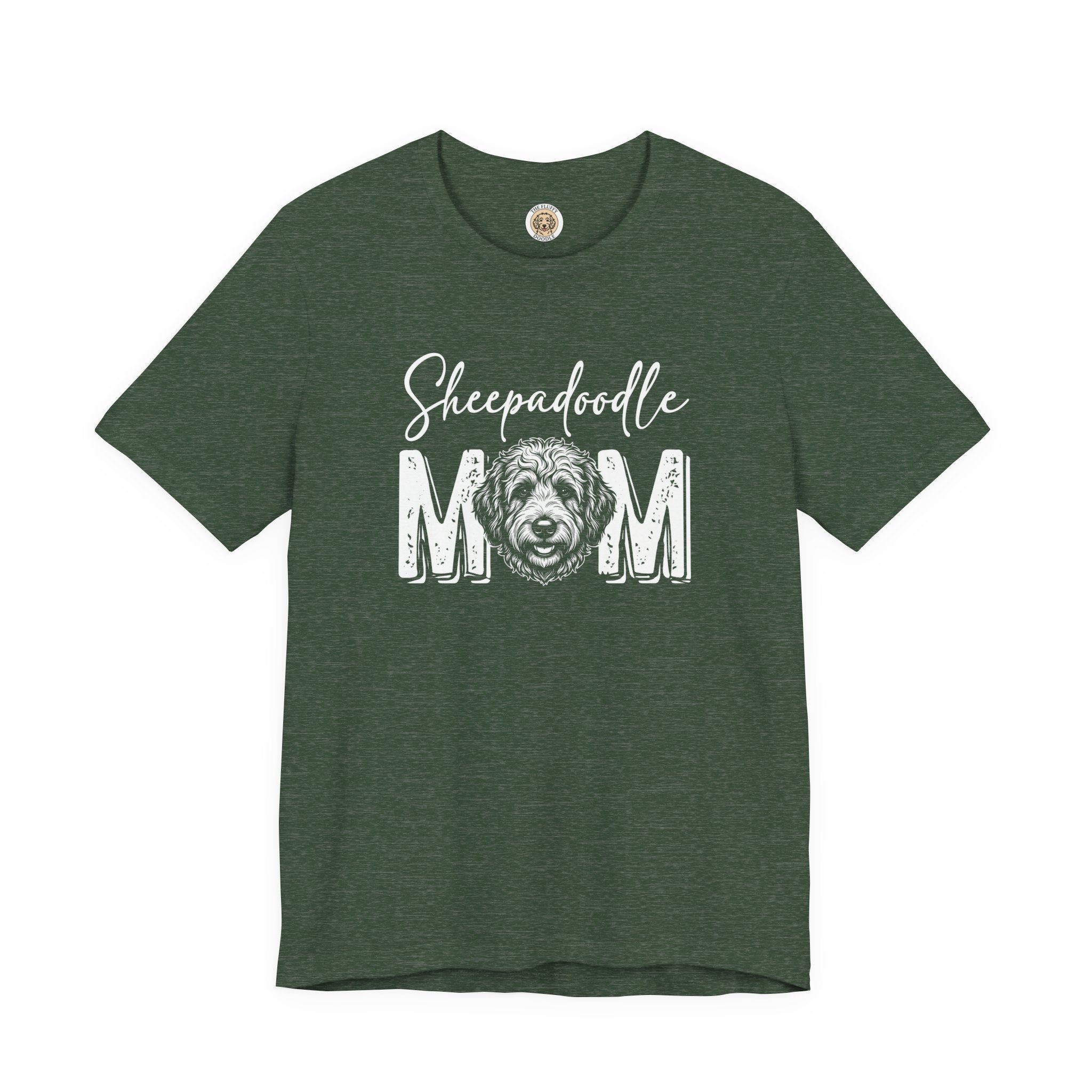 Sheepadoodle Mom Dog Lover T-Shirt Cute Pet Parent Gift Tee