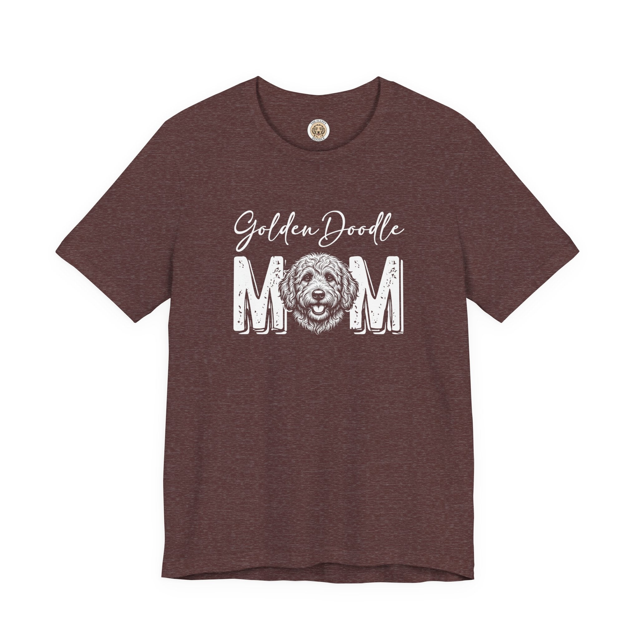 Golden Doodle Mom Shirt - Fluffy Goldendoodle Mama Dog Lover Tee Gift