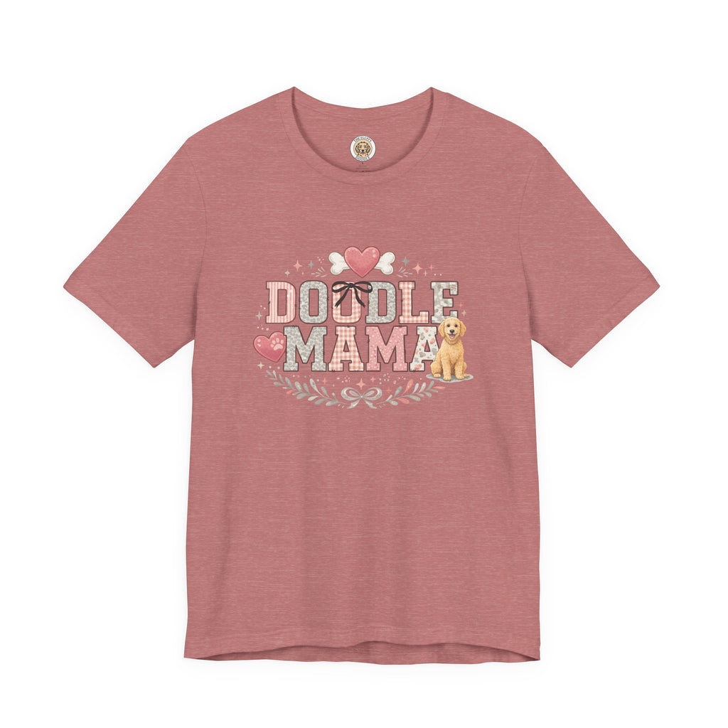 Doodle Mama Golden Doodle Dog Lover Pet Mom Apparel Gift T-Shirt for