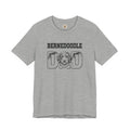 Bernedoodle Dad Funny Dog Lover T-Shirt Gift for Men, Fur Dad Tee