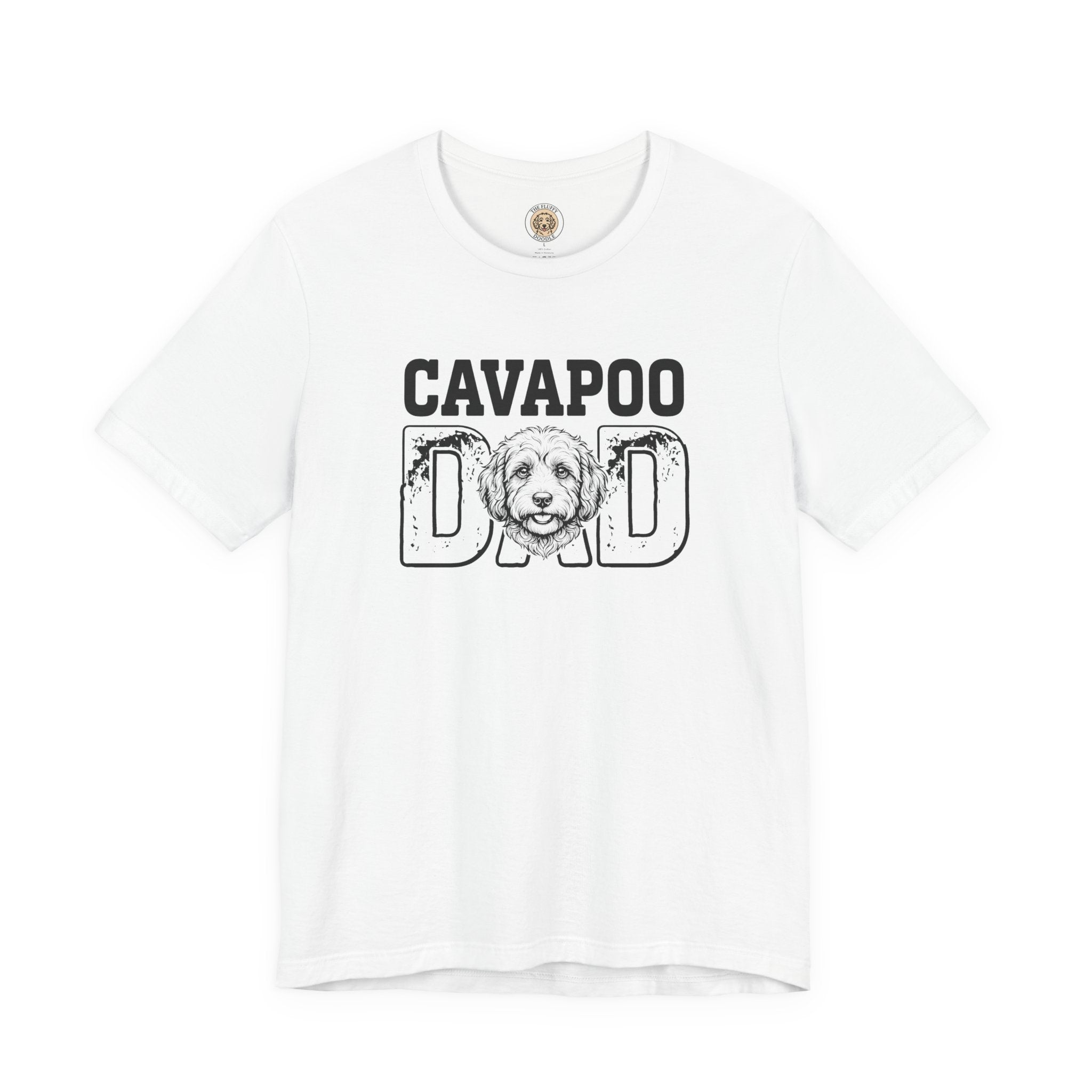 Cavapoo Dad Shirt - Funny Retro Vintage Dog Lover Gift for Men