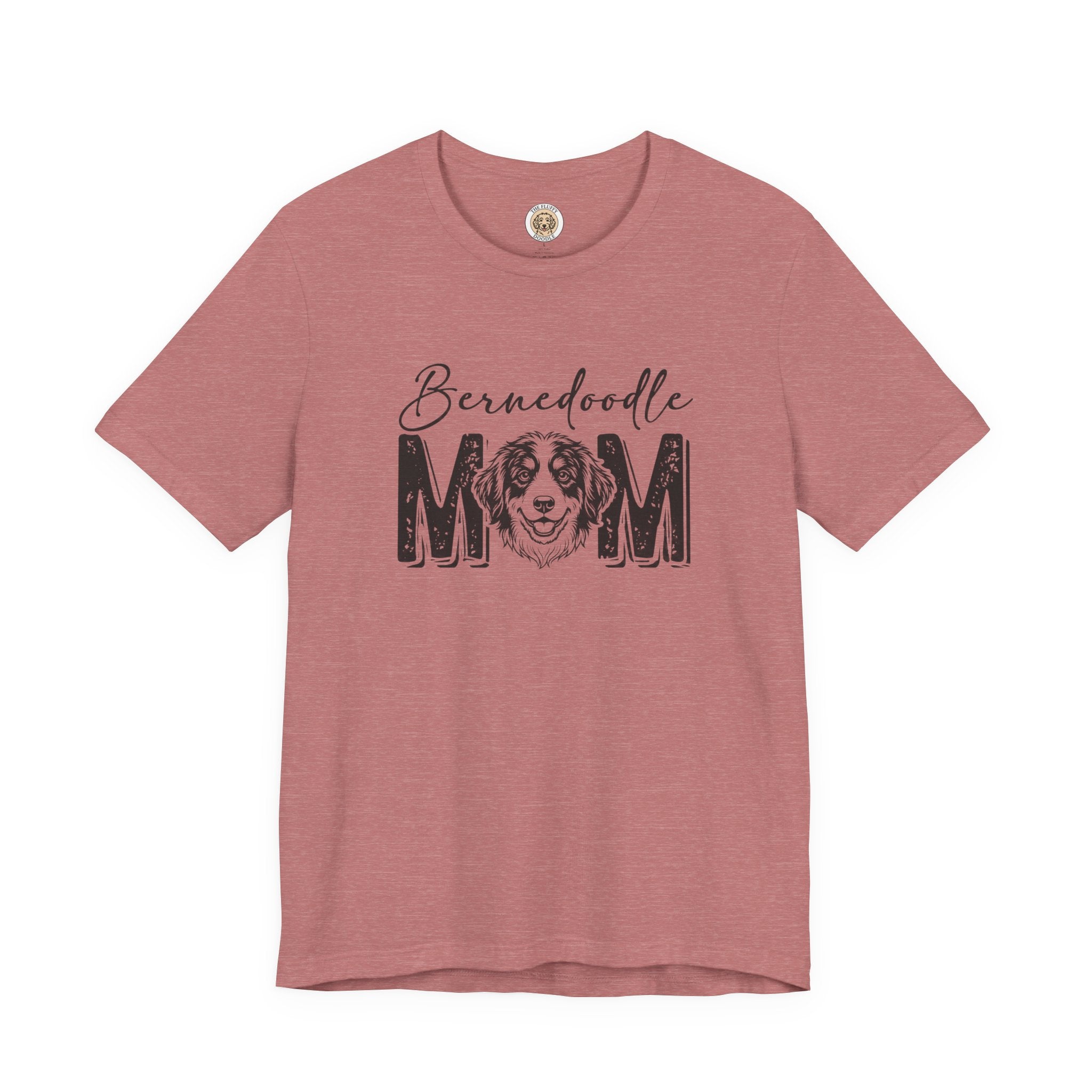 Bernedoodle Mom T-Shirt - Cute Bernese Poodle Mix Dog Lover Apparel