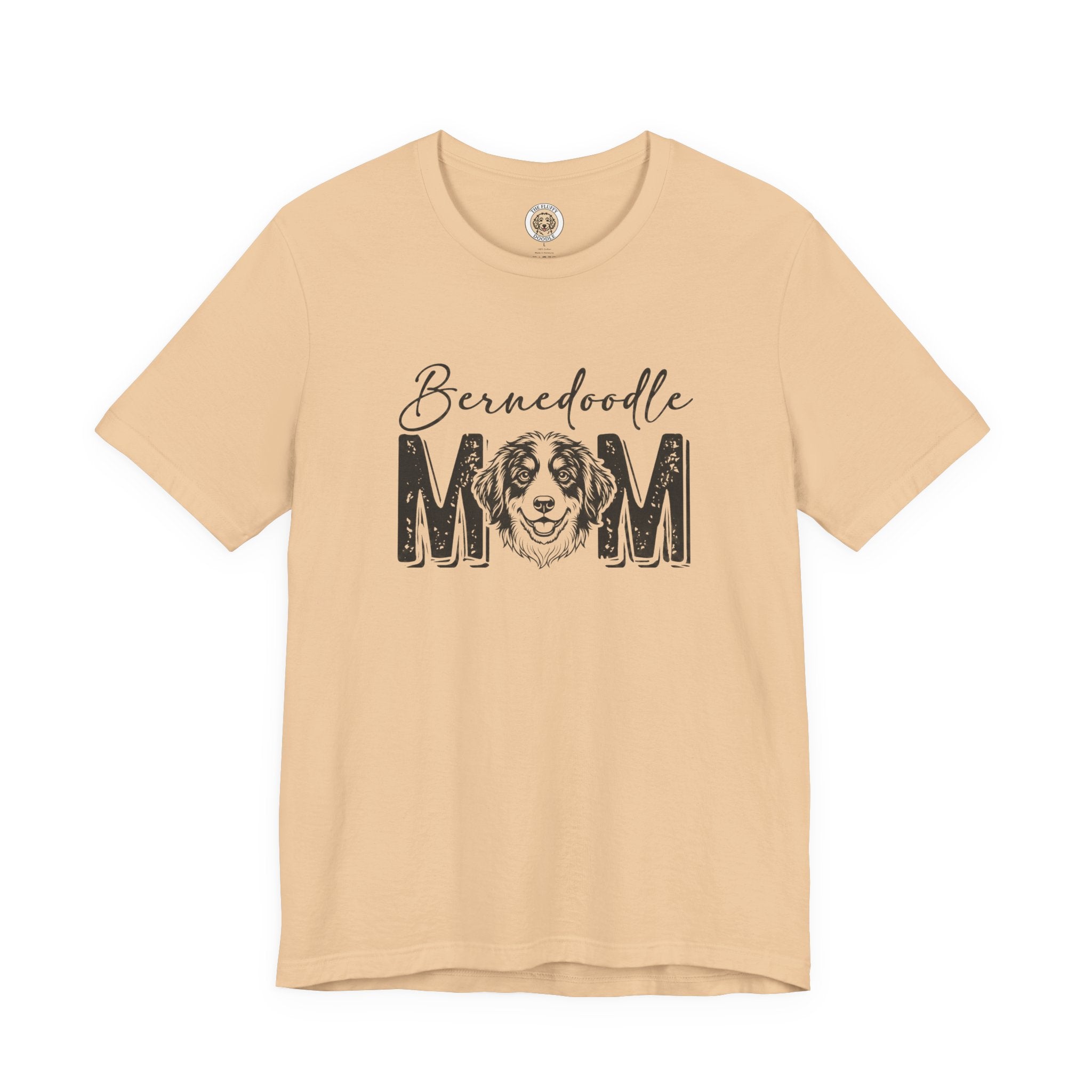 Bernedoodle Mom T-Shirt - Cute Bernese Poodle Mix Dog Lover Apparel