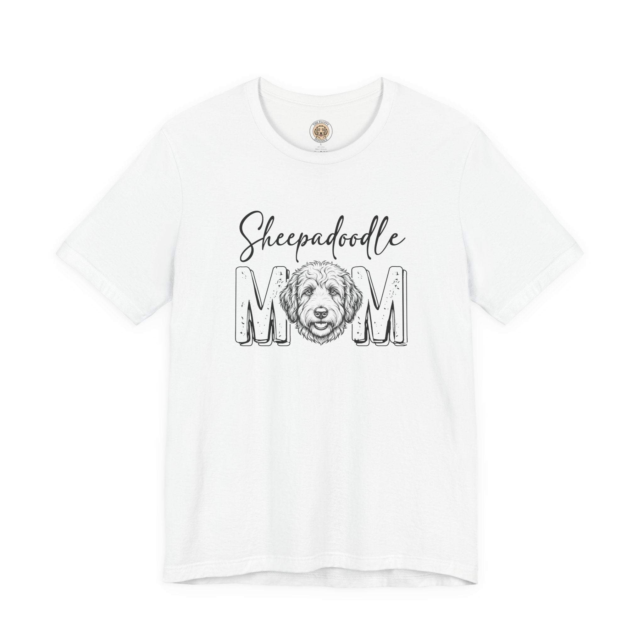 Sheepadoodle Mom Dog Lover T-Shirt Cute Pet Parent Gift Tee