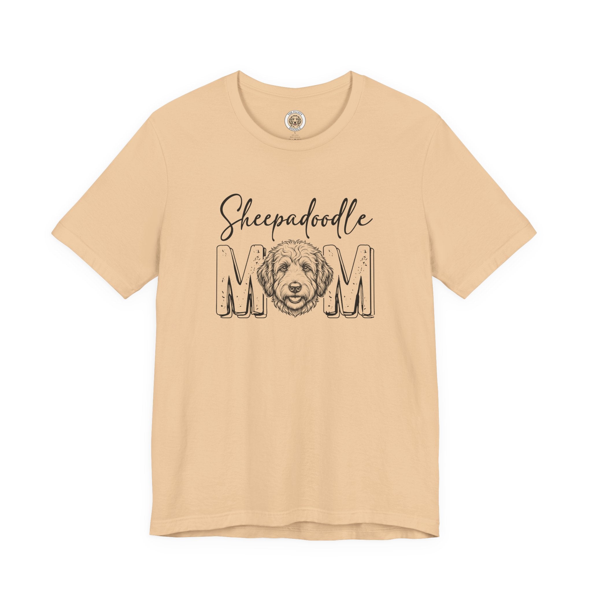 Sheepadoodle Mom Dog Lover T-Shirt Cute Pet Parent Gift Tee