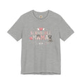 Schnoodle Mama Dog Lover Graphic Tee with Cute Puppy Love Design