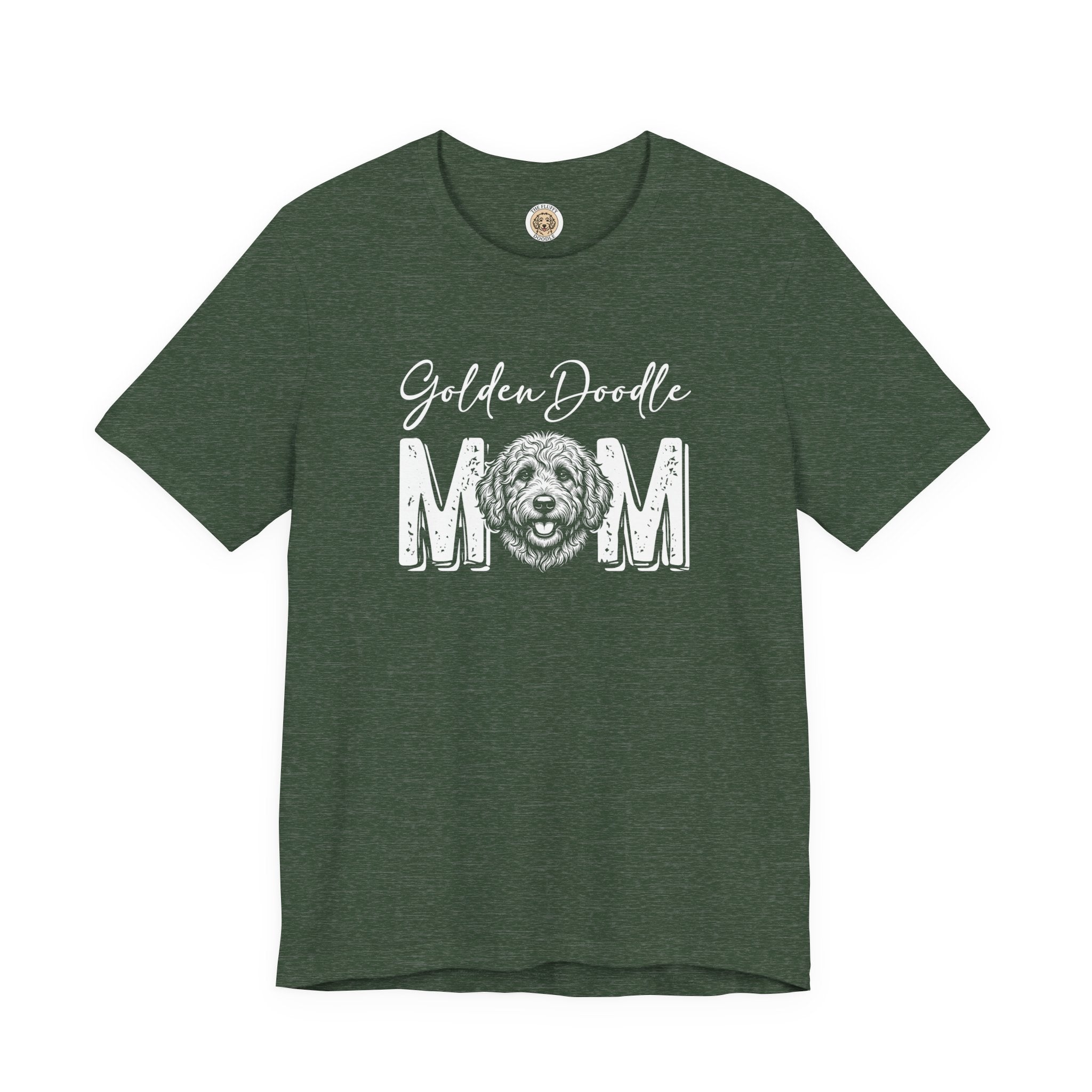 Golden Doodle Mom Shirt - Fluffy Goldendoodle Mama Dog Lover Tee Gift