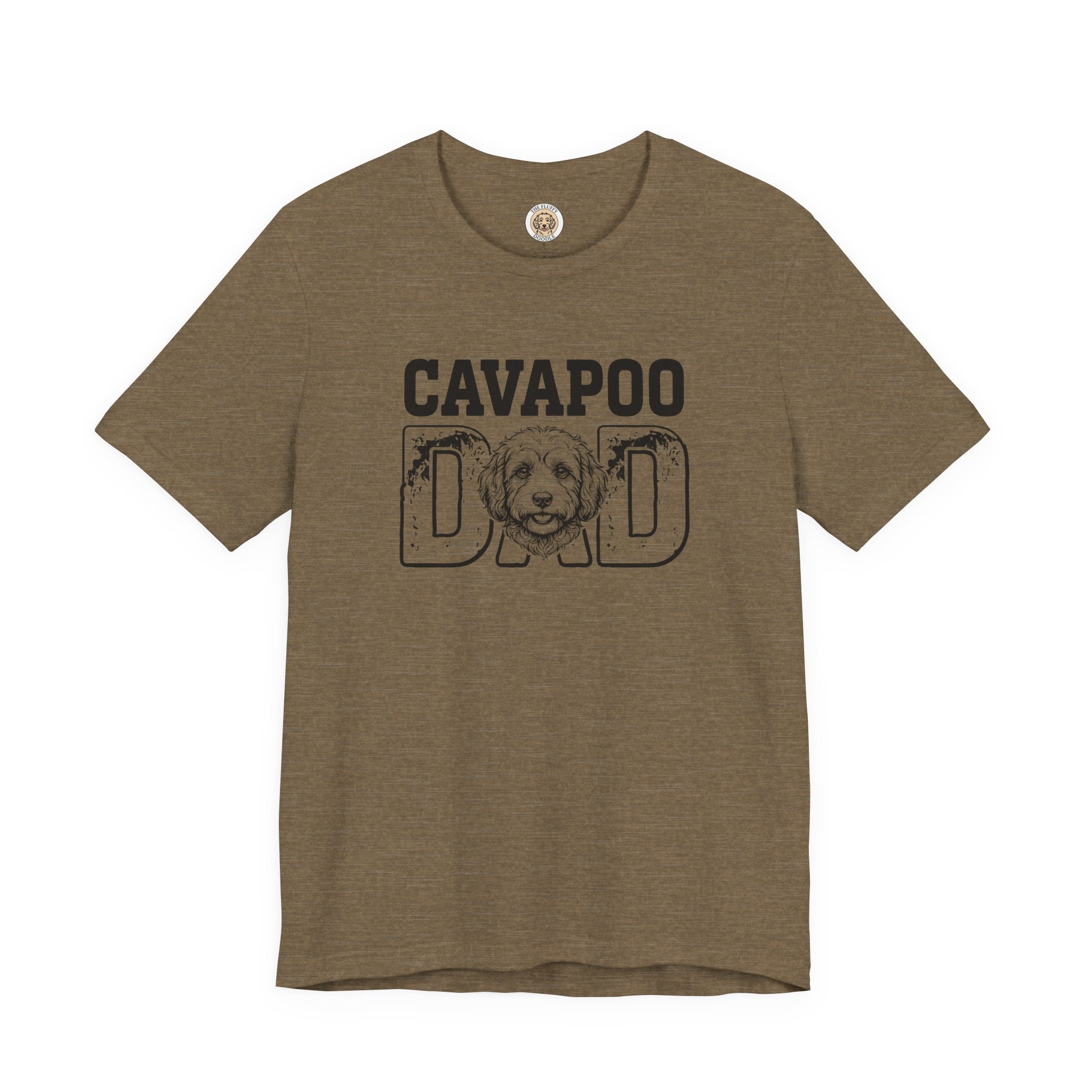 Cavapoo Dad Shirt - Funny Retro Vintage Dog Lover Gift for Men