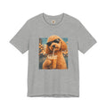Cockapoo Iced Coffee Cool Dog T-Shirt. Quirky Animal Art Design