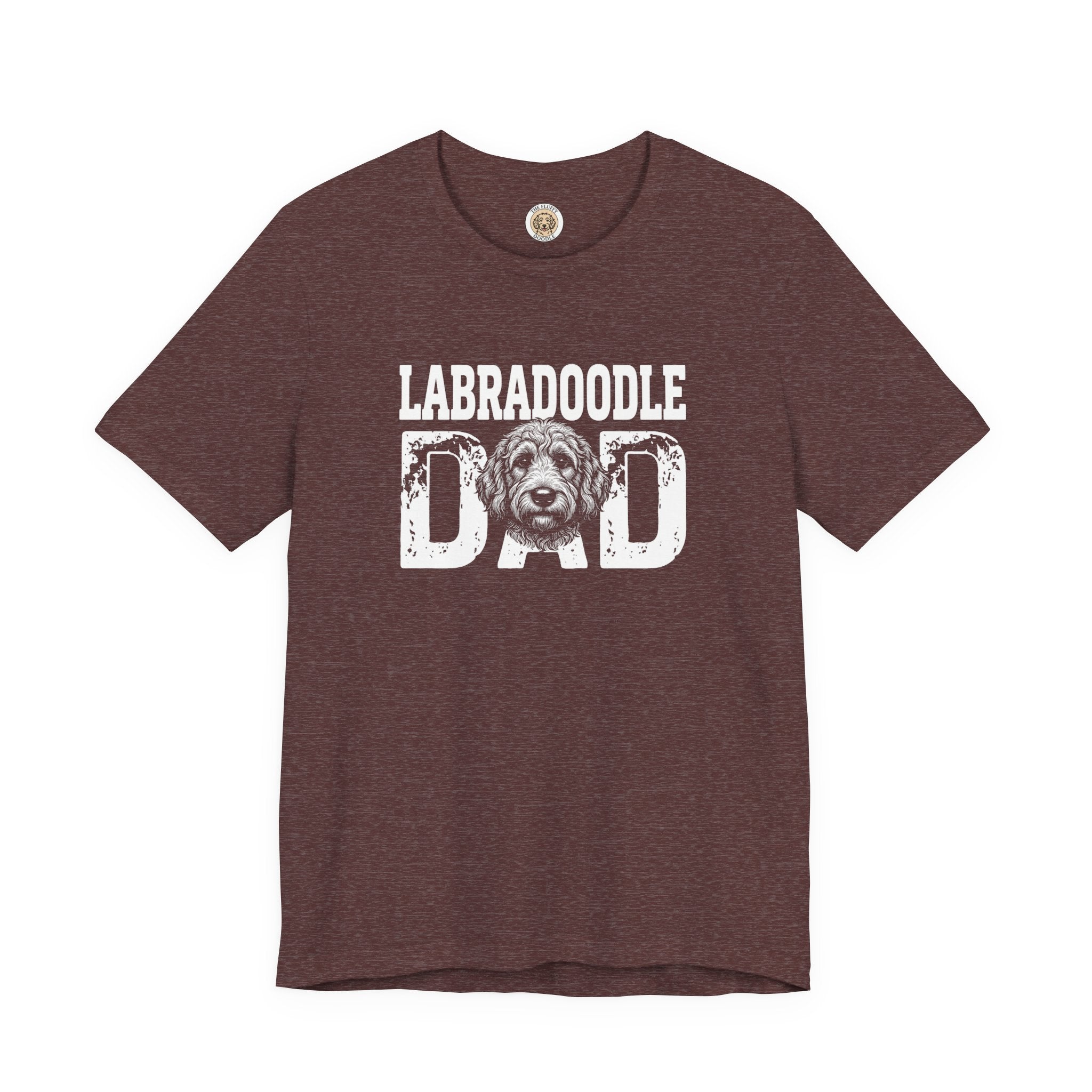 Labradoodle Dad Shirt Gift Custom Dog Owner Apparel Retro Funny Tee