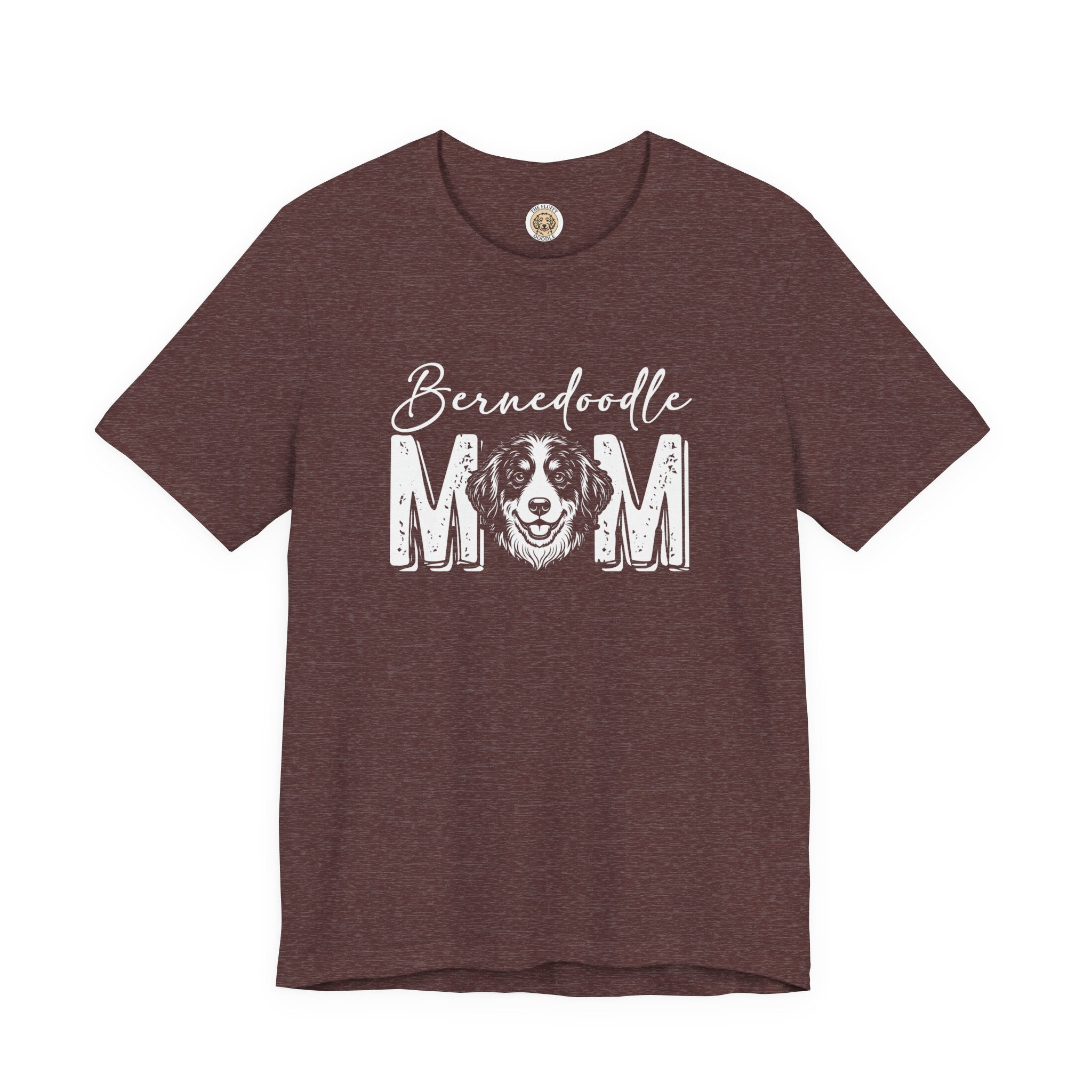 Bernedoodle Mom T-Shirt - Cute Bernese Poodle Mix Dog Lover Apparel