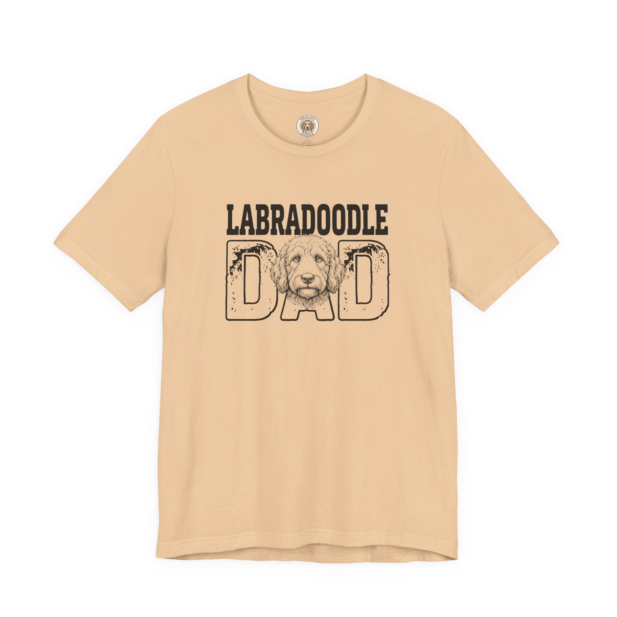 Labradoodle Dad Shirt Gift Custom Dog Owner Apparel Retro Funny Tee