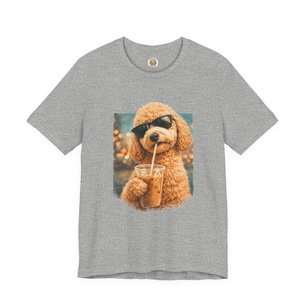 Goldendoodle Iced Coffee Cool Dog - Trendy Pet Lover Gift Apparel
