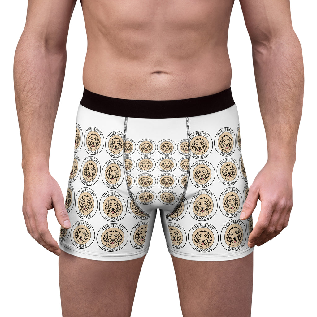 The Fluffy Doodle Pattern Boxer Briefs