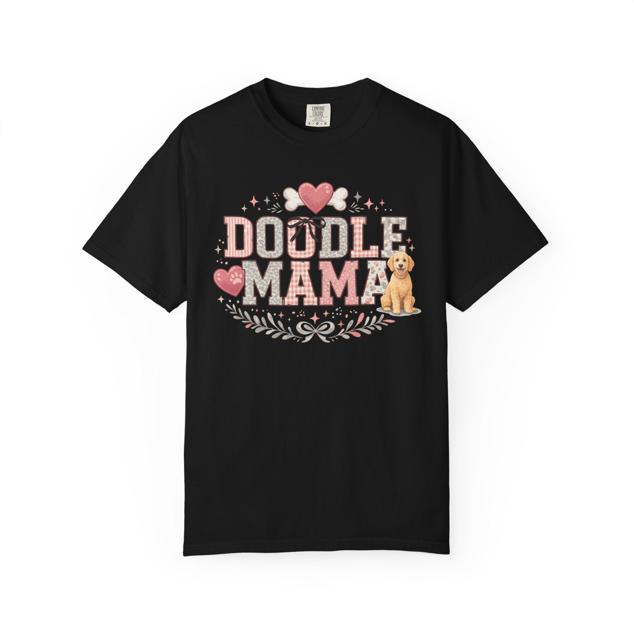 Comfort Colors Doodle Mama Tee - Golden Doodle Dog Lover Gift Shirt