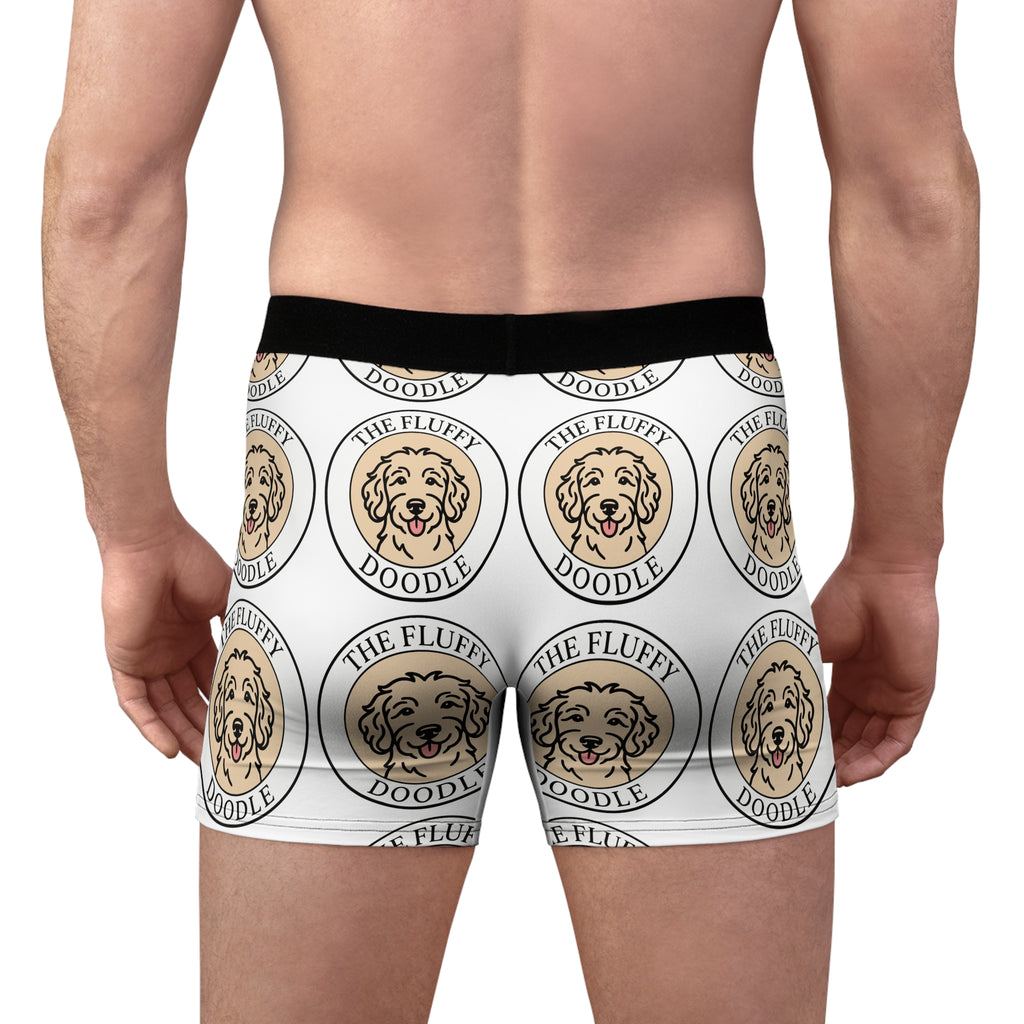 The Fluffy Doodle Pattern Boxer Briefs