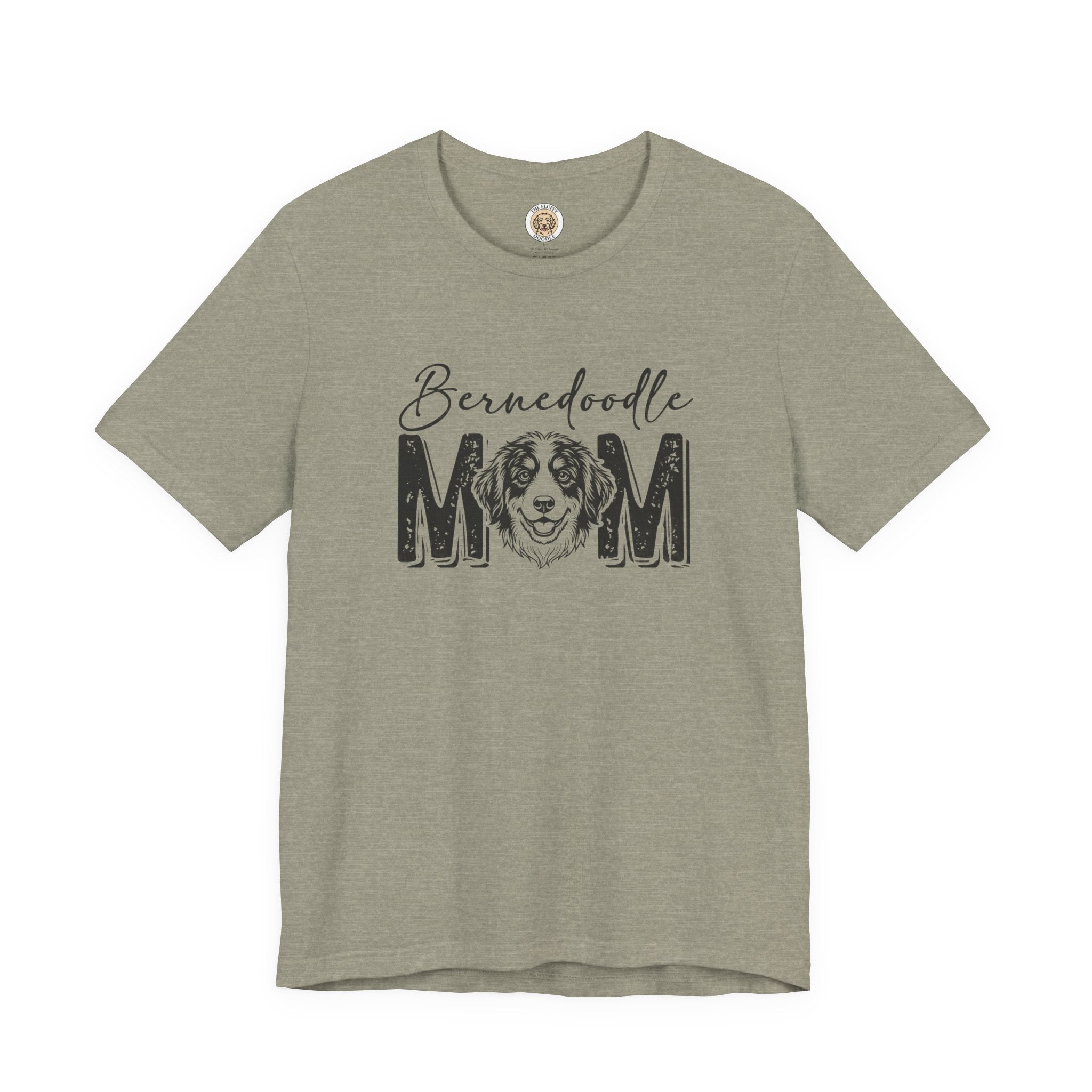 Bernedoodle Mom T-Shirt - Cute Bernese Poodle Mix Dog Lover Apparel