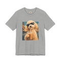 Maltipoo Iced Coffee Cool Dog with Sunglasses Funny Pet Art