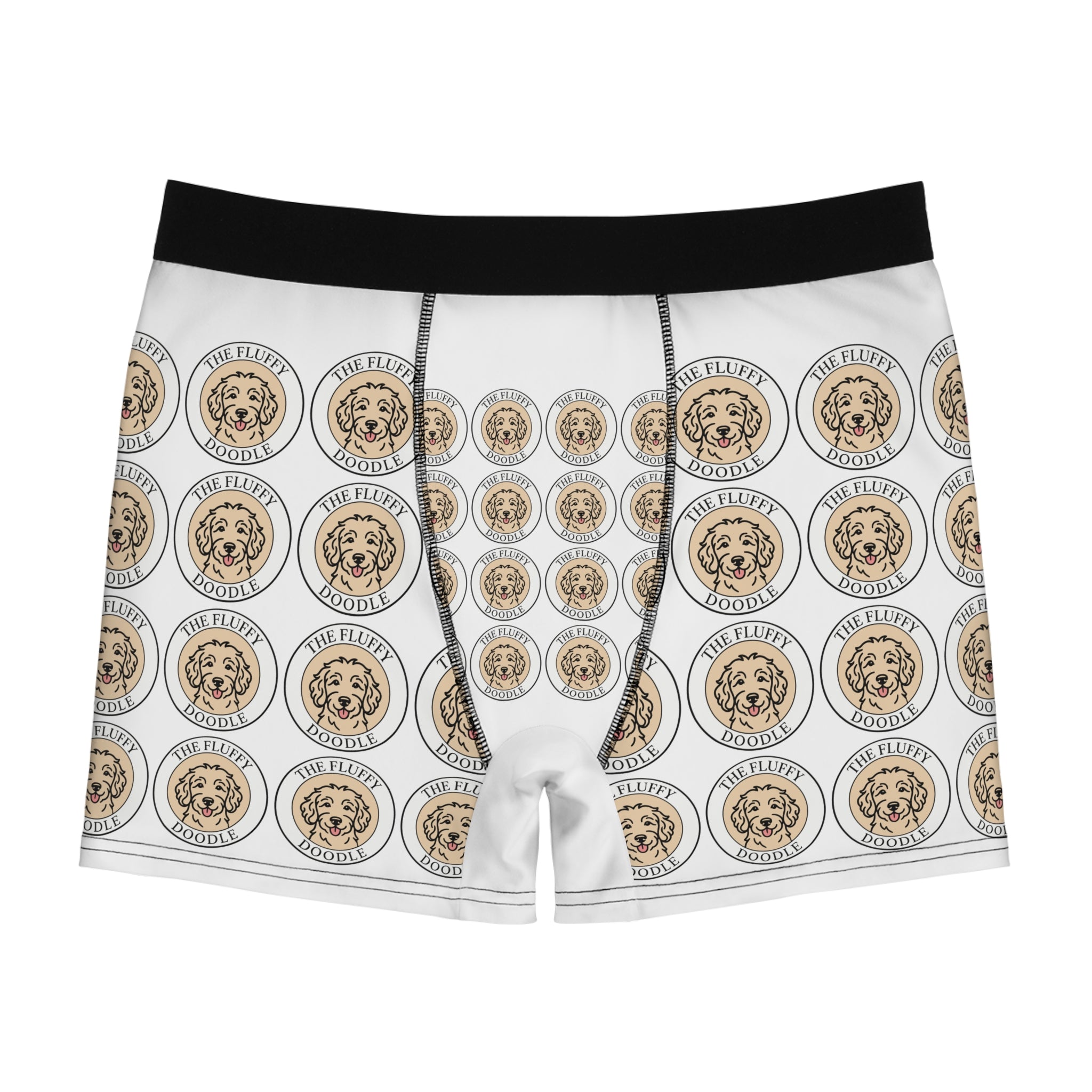 The Fluffy Doodle Pattern Boxer Briefs