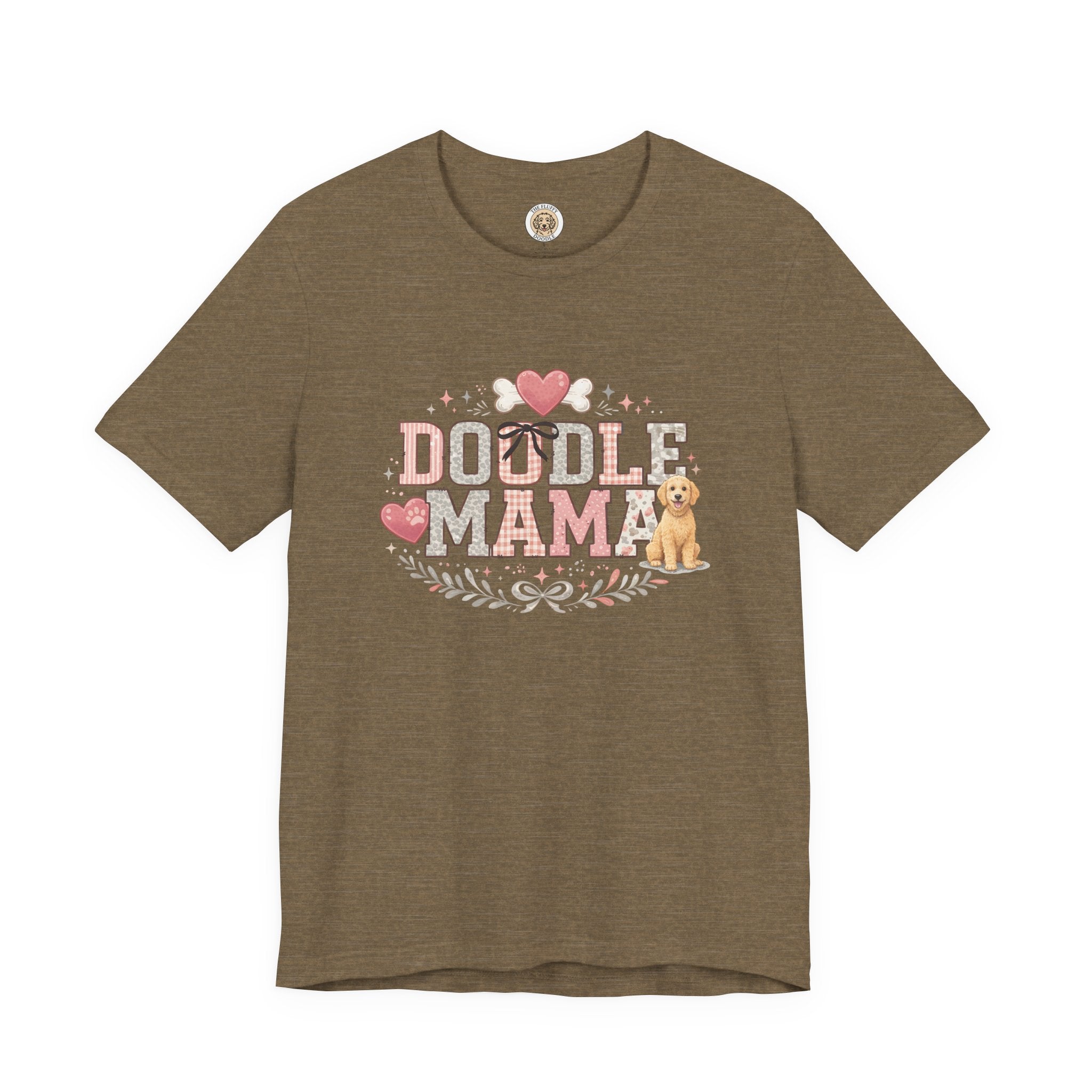 Doodle Mama Golden Doodle Dog Lover Pet Mom Apparel Gift T-Shirt for