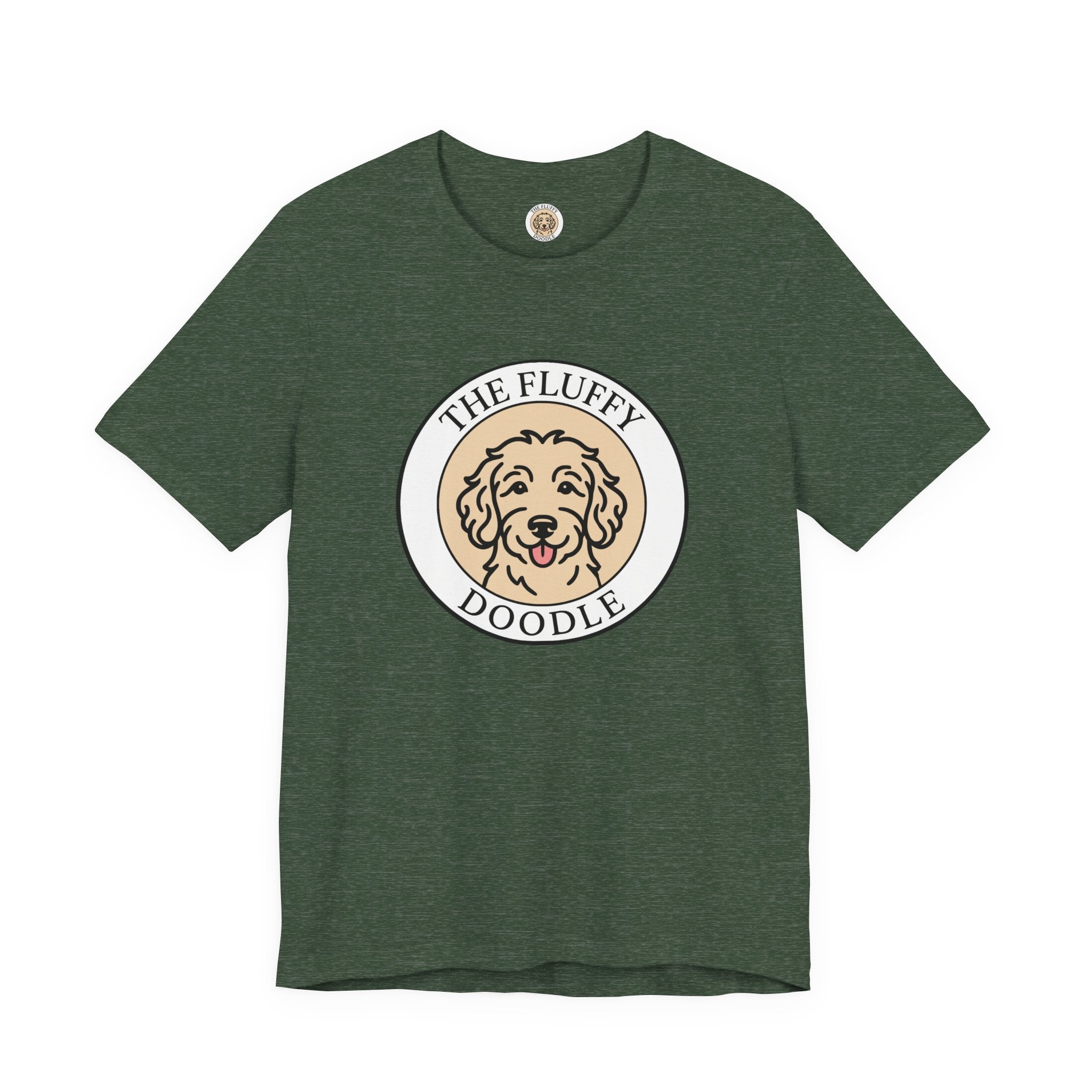 The Fluffy Doodle Logo - Golden Maltipoo Poodle Sheepadoodle