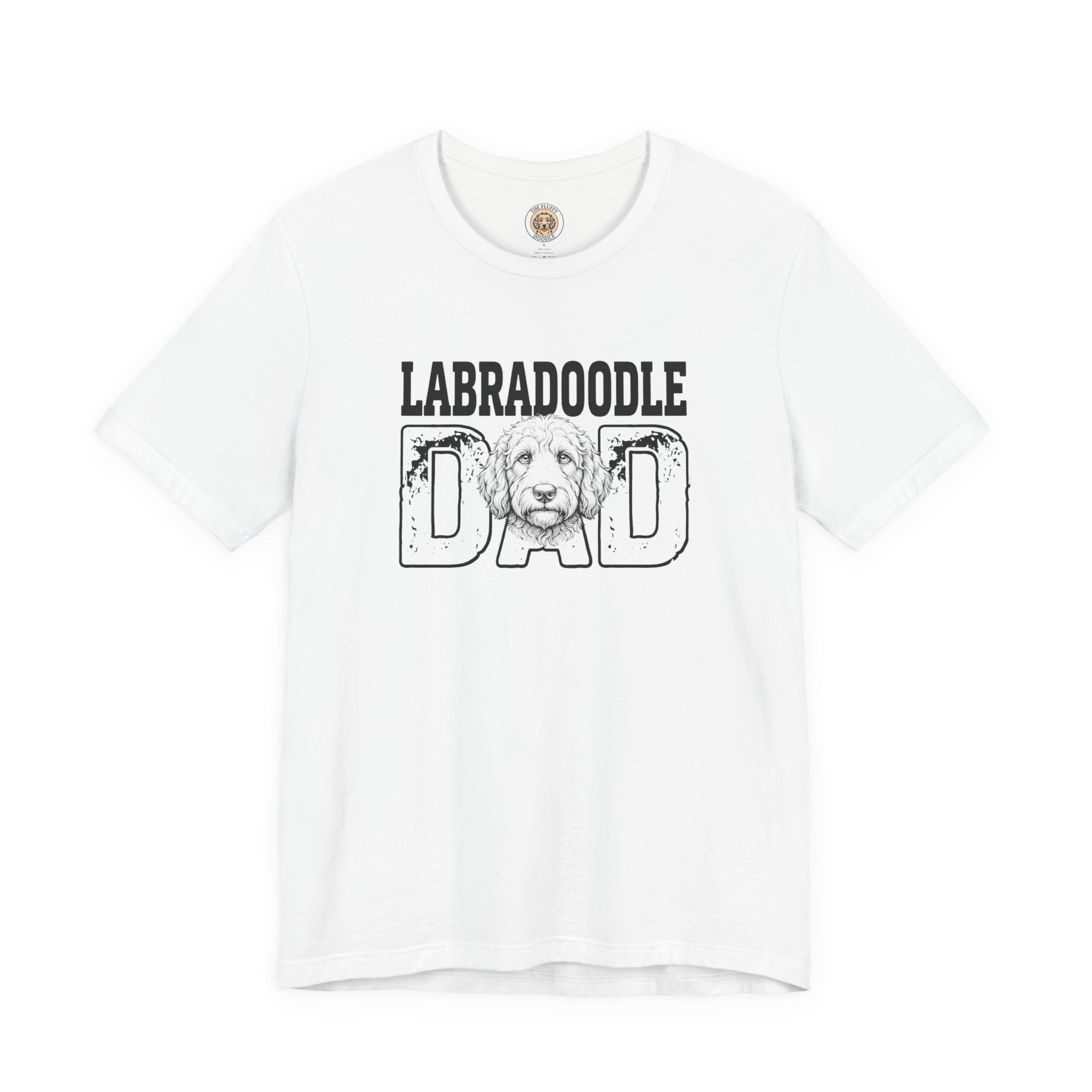 Labradoodle Dad Shirt Gift Custom Dog Owner Apparel Retro Funny Tee