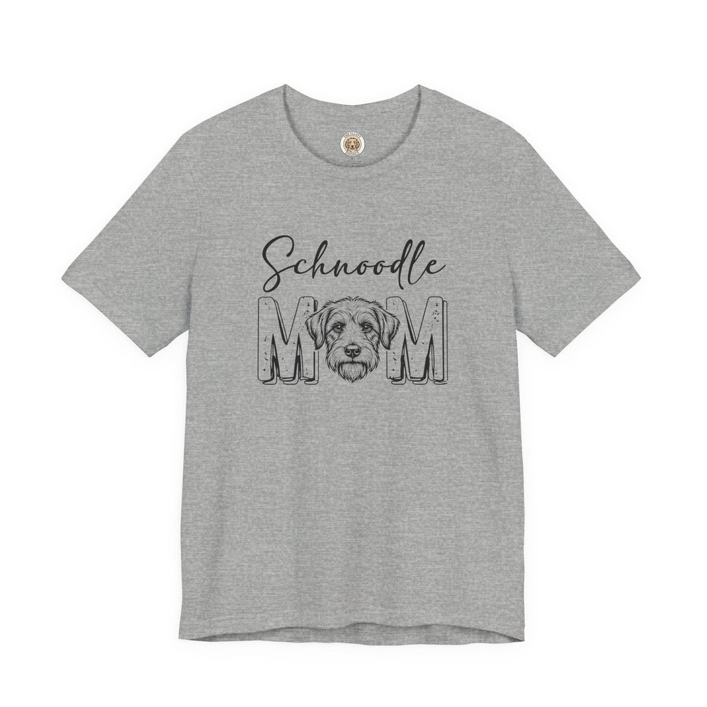 Schnoodle Mom Dog Lover Tee - Cute Pet Parent Gift for Schnoodle