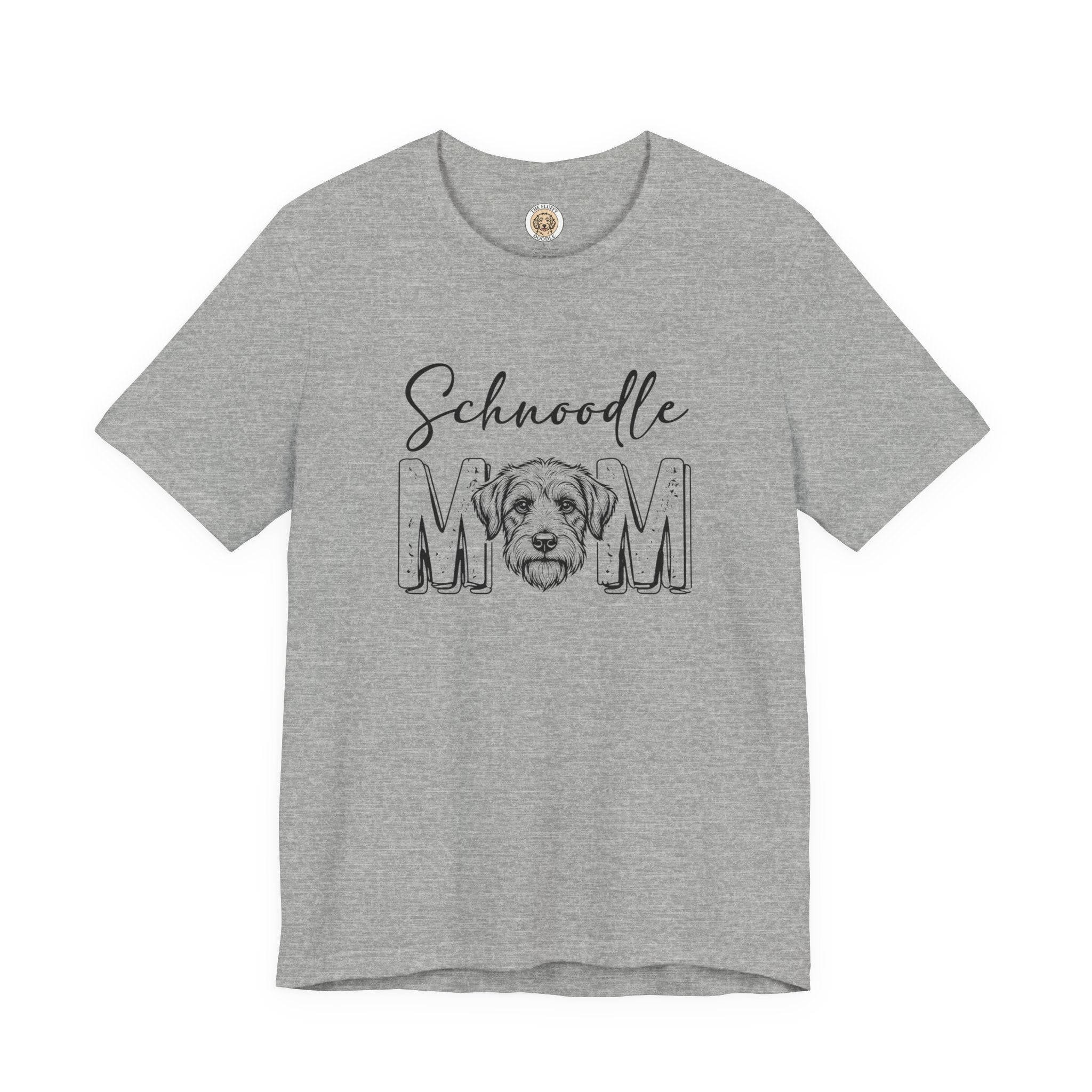 Schnoodle Mom Dog Lover Tee - Cute Pet Parent Gift for Schnoodle