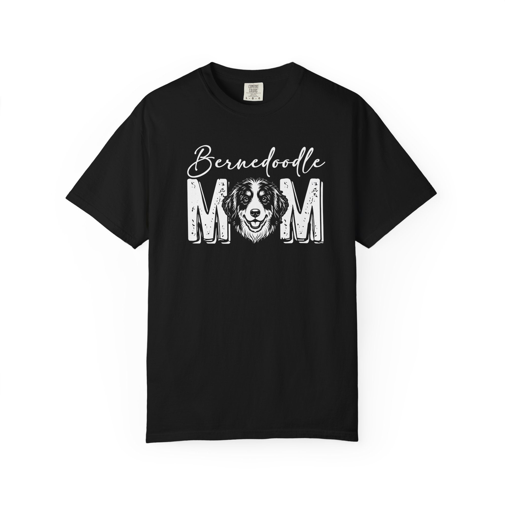 Comfort Colors Bernedoodle Mom Shirt - Cute Dog Mama Apparel Gift Tee