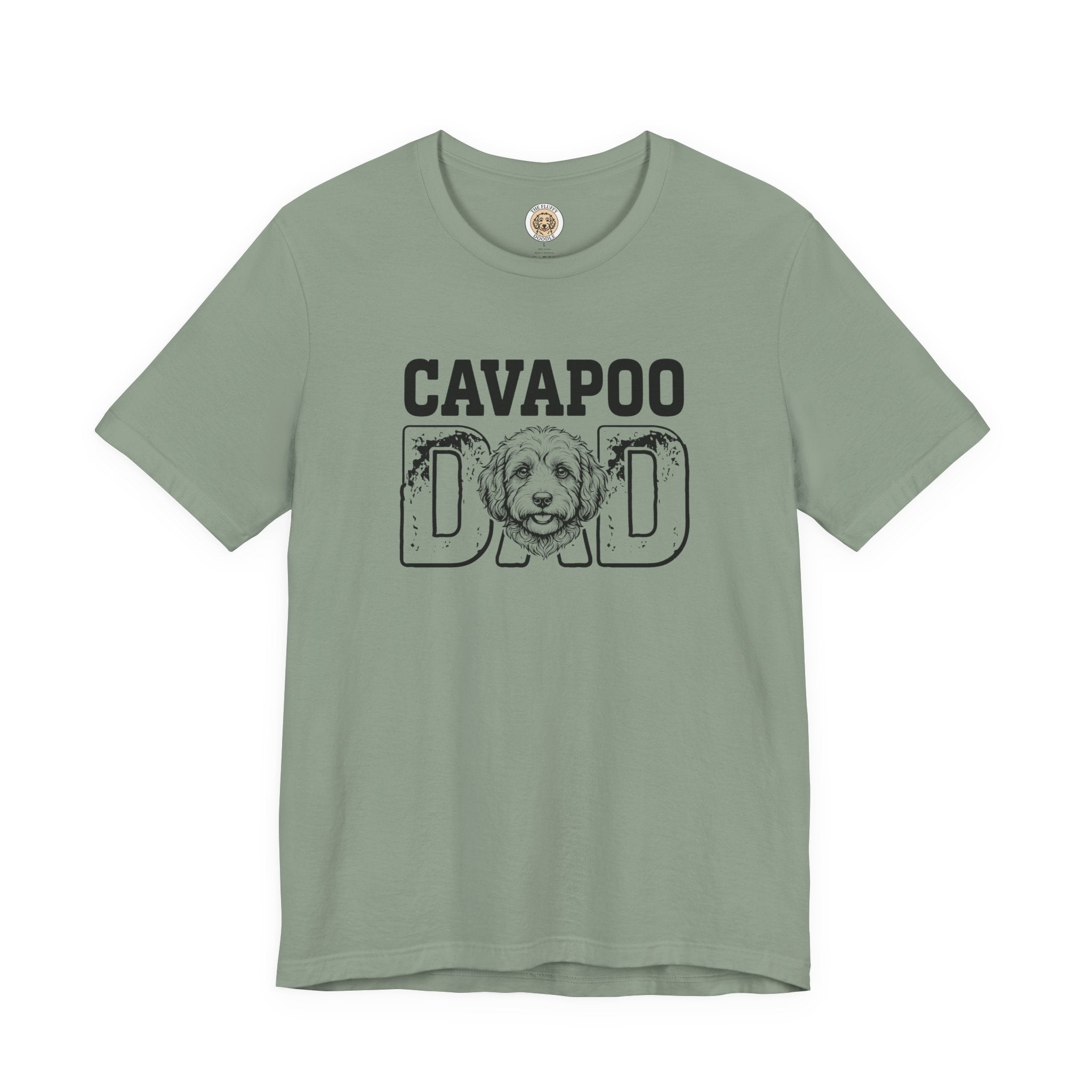 Cavapoo Dad Shirt - Funny Retro Vintage Dog Lover Gift for Men