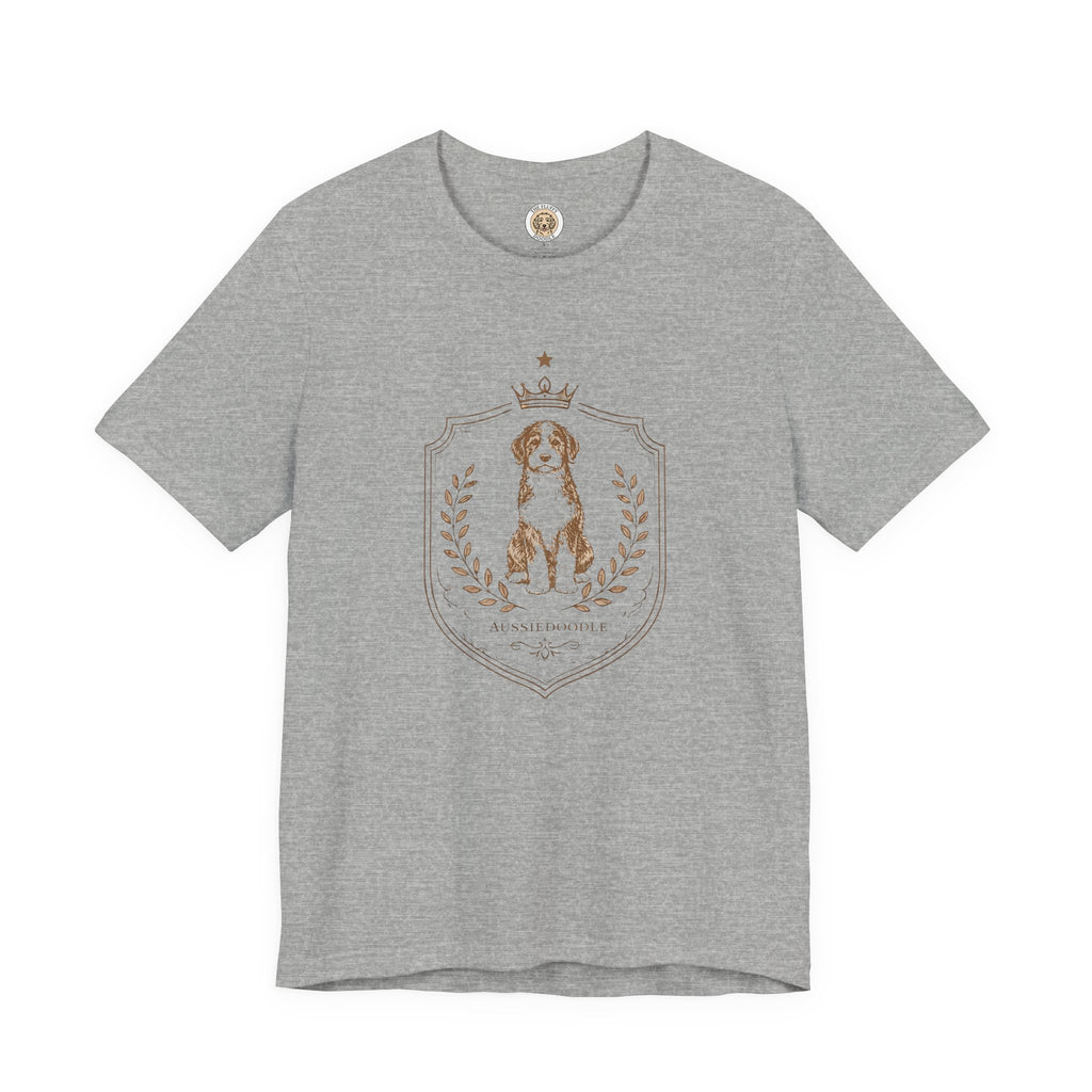 Aussiedoodle Royal Crest Vintage Crown Dog Breed Pet Lover T-Shirt