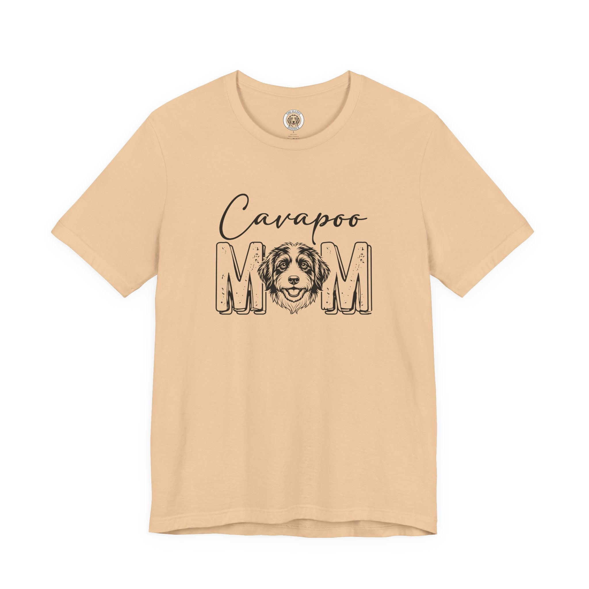 Cavapoo Mom Shirt - Cute Dog Lover Tee for Cavalier Poodle Mix Mama