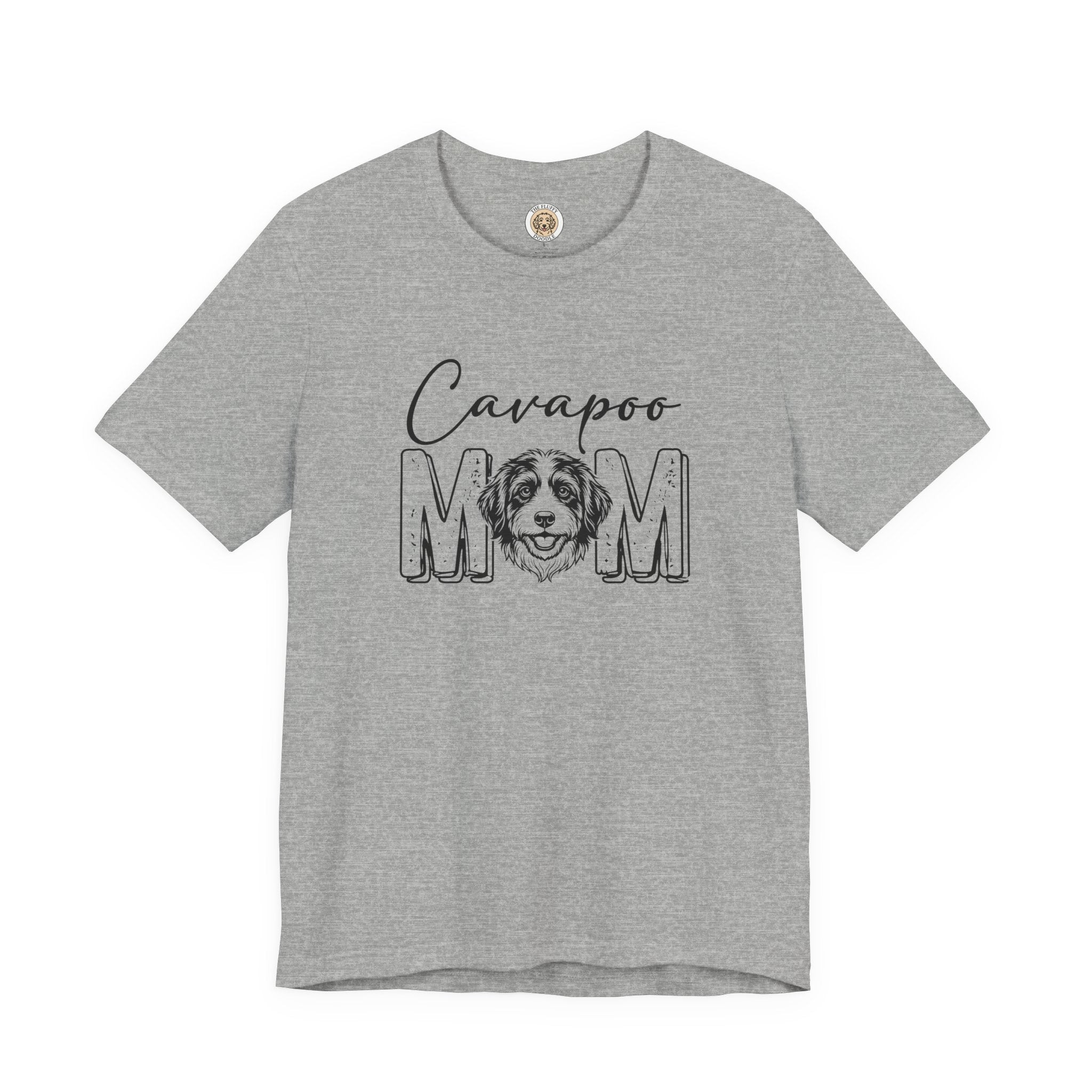 Cavapoo Mom Shirt - Cute Dog Lover Tee for Cavalier Poodle Mix Mama