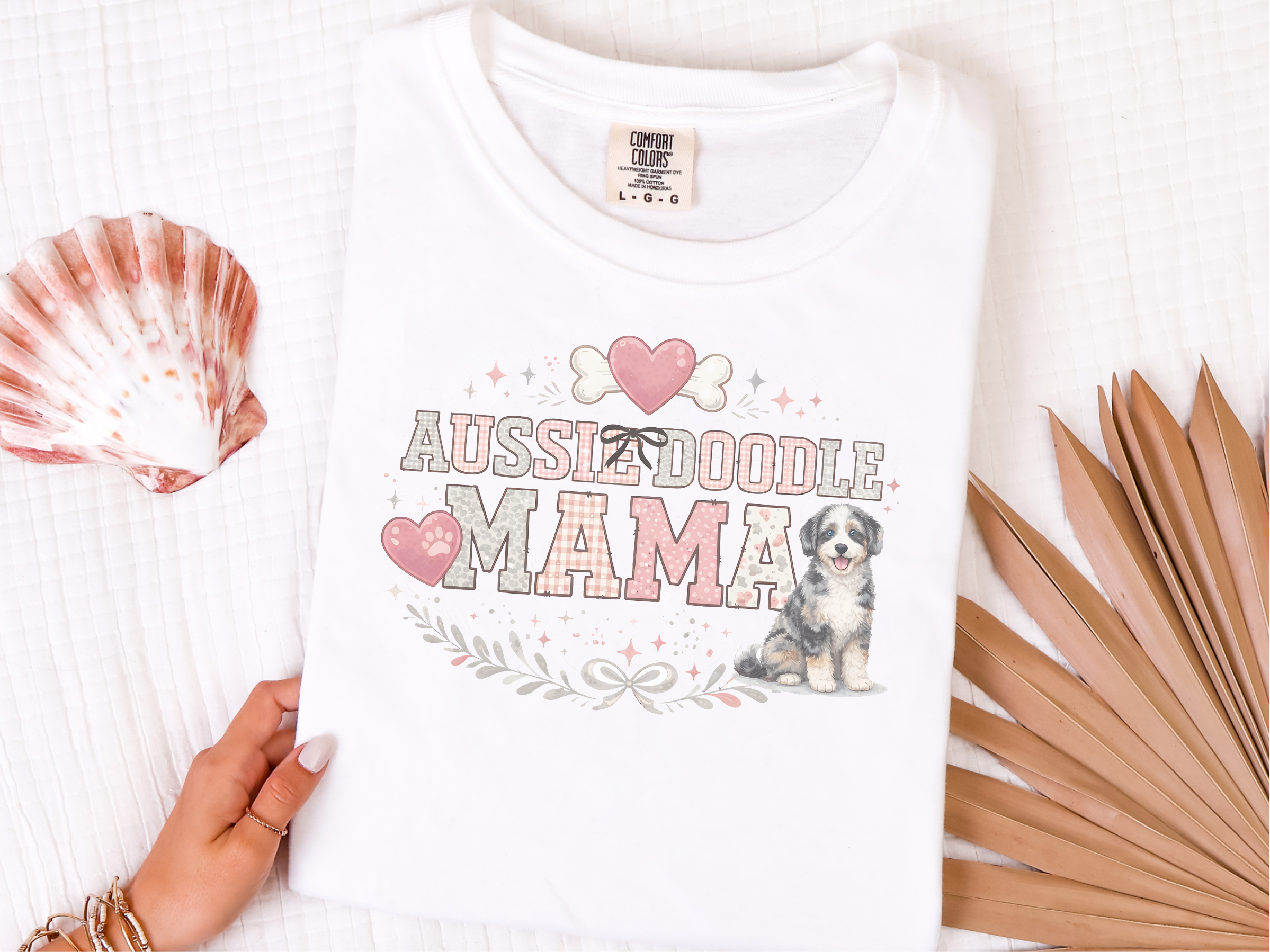 Mockup_01_Comfort Colors Aussiedoodle Mama Paw Print Heart Bone Crest.png