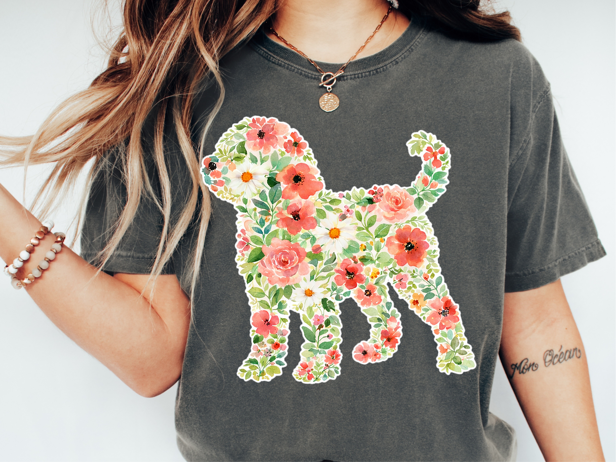 Mockup_01_Comfort Colors Golden Doodle Floral Silhouette.png
