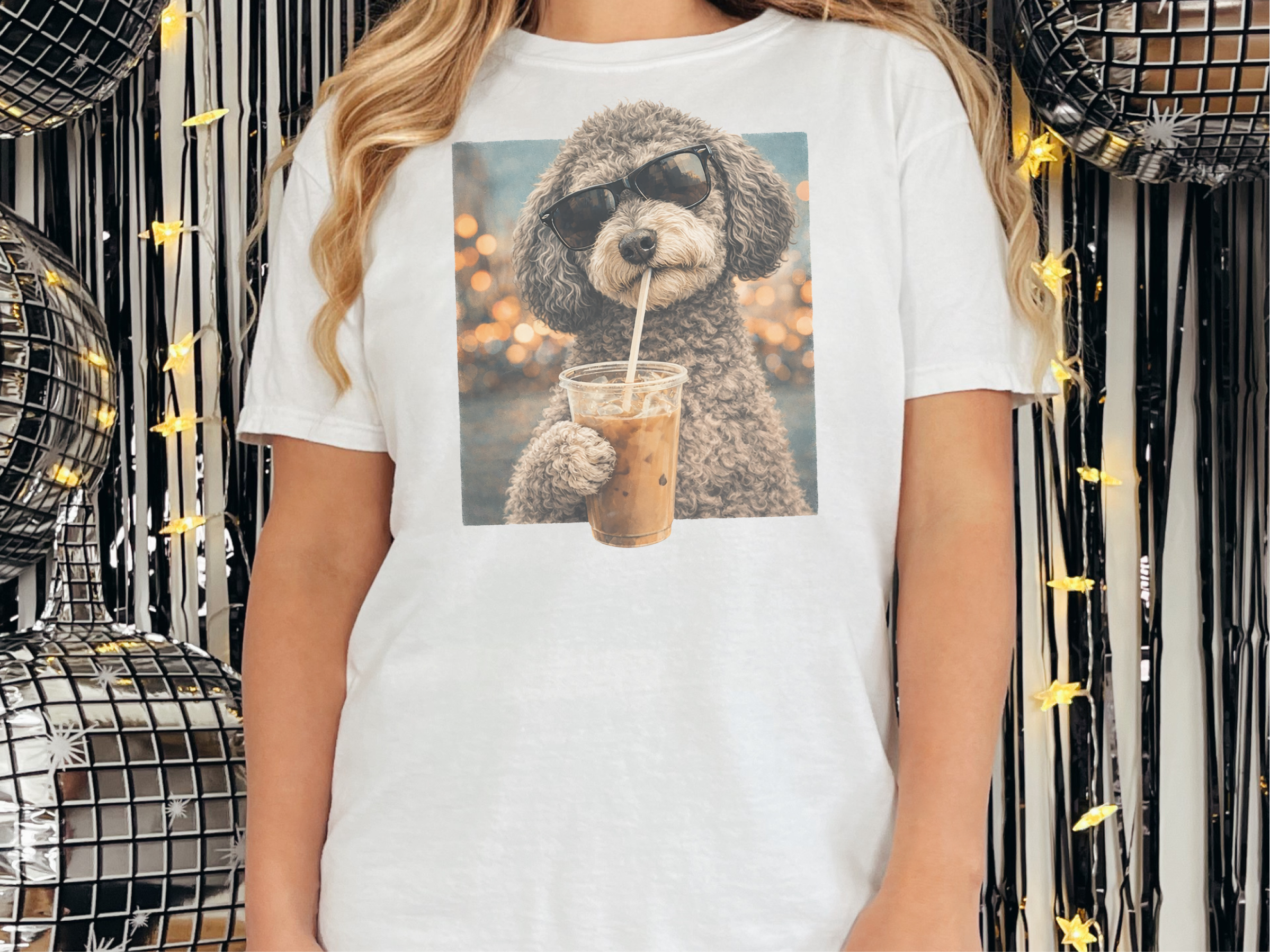 Mockup_01_Comfort Colors Schnoodle Drinking Iced Coffee Cool Dog.png
