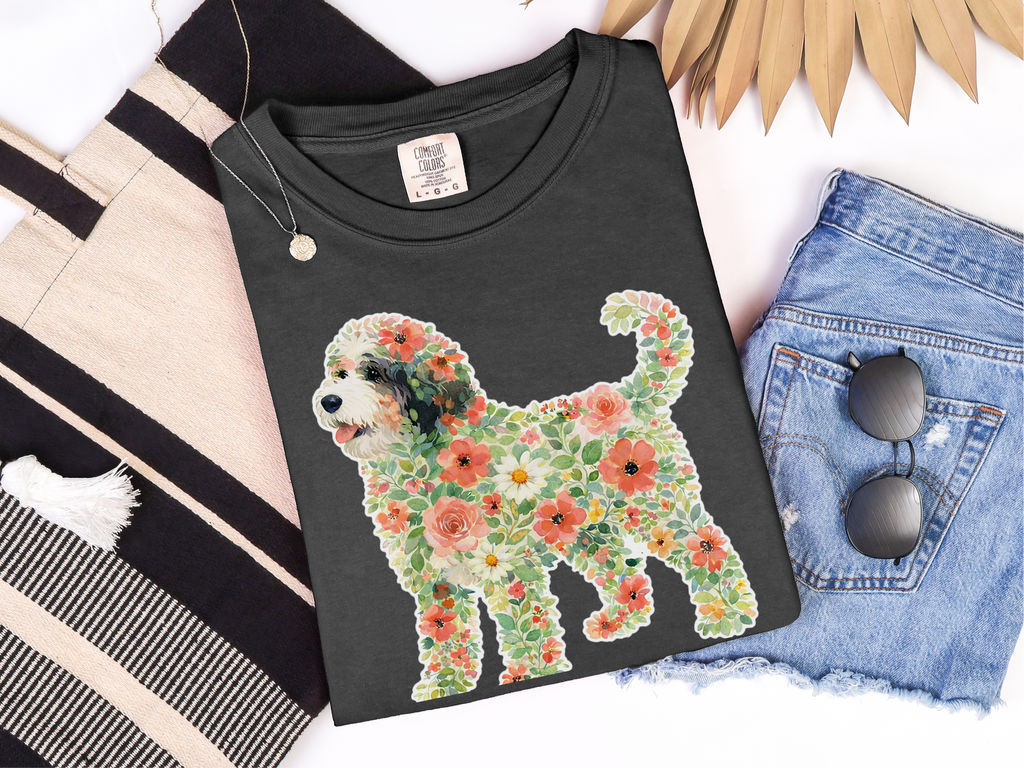 Mockup_03_Comfort Colors Bernedoodle Floral Silhouette.png