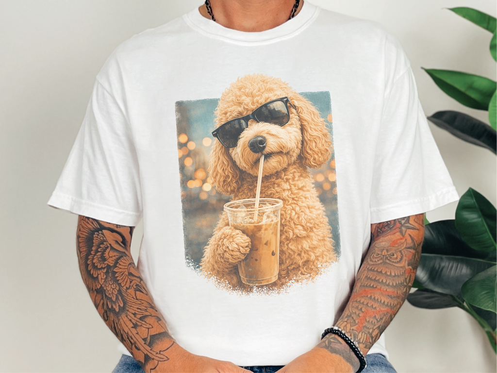 Mockup_04_Comfort Colors Goldendoodle Iced Coffee Cool Dog.png