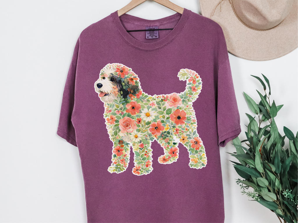 Mockup_05_Comfort Colors Bernedoodle Floral Silhouette.png