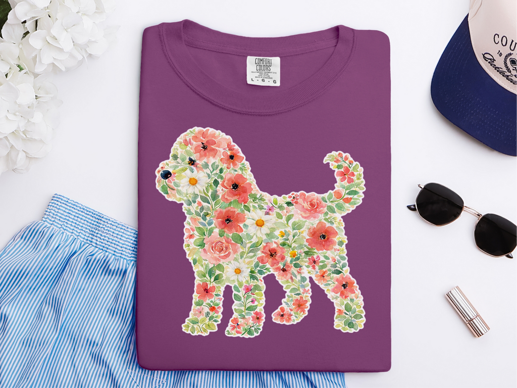 Mockup_05_Comfort Colors Cockapoo Floral Silhouette.png