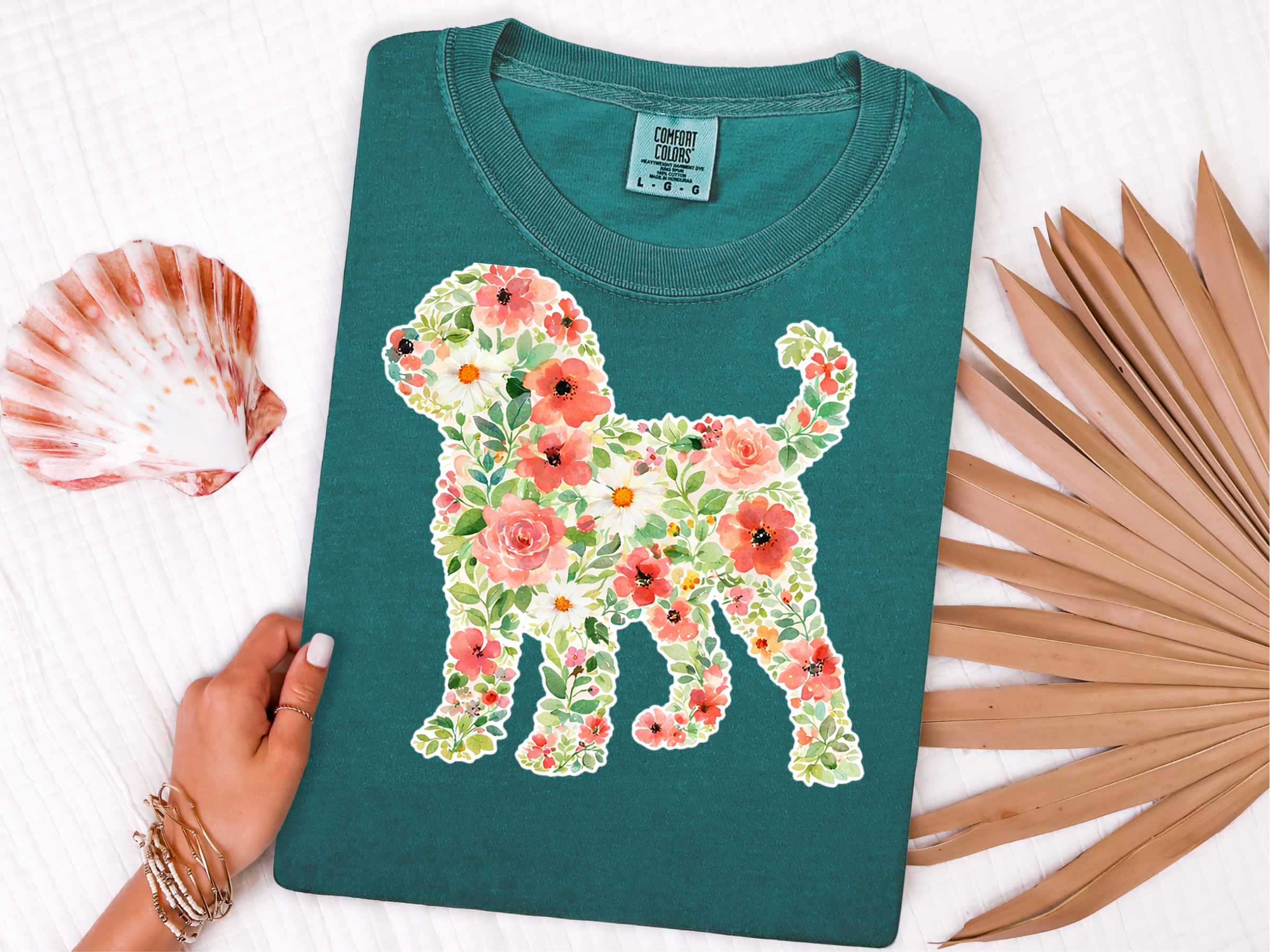 Mockup_07_Comfort Colors Golden Doodle Floral Silhouette.png