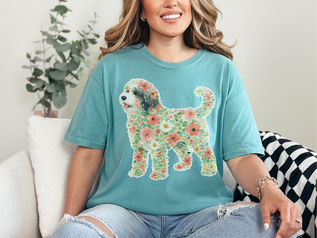 Mockup_08_Comfort Colors Bernedoodle Floral Silhouette.png