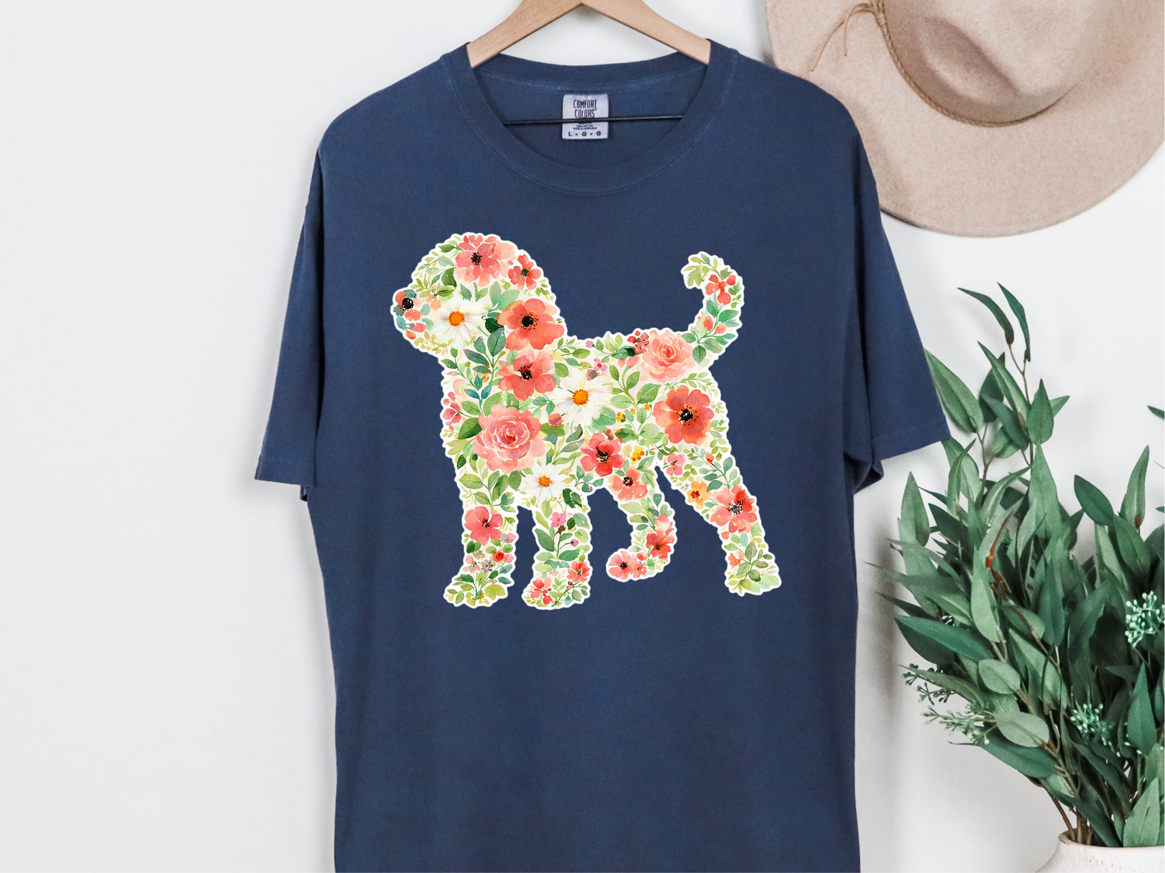 Mockup_08_Comfort Colors Golden Doodle Floral Silhouette.png